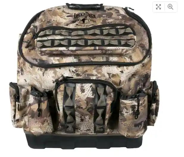 4 Slot Spinner Backpack in Optifade Marsh by Lucky Duck