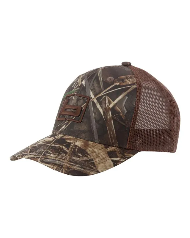Men‘s Max7 Camo Mesh Snapback Trucker Cap by Banded