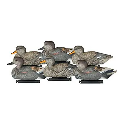 6 Pack X Treme Gadwall Duck Decoys by Dakota Decoy Company