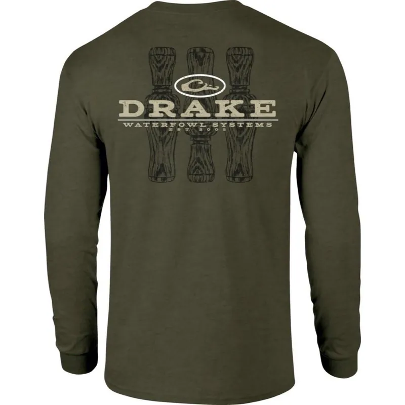 Tri-Call Long Sleeve Tee by Drake