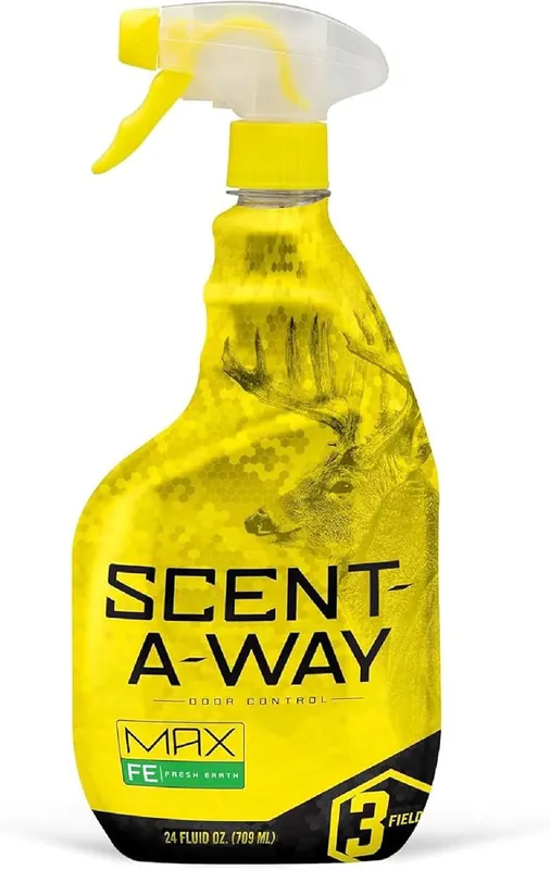 24 oz. Scent-A-Way Max Earth Field Spray, by Hunter‘s Specialties