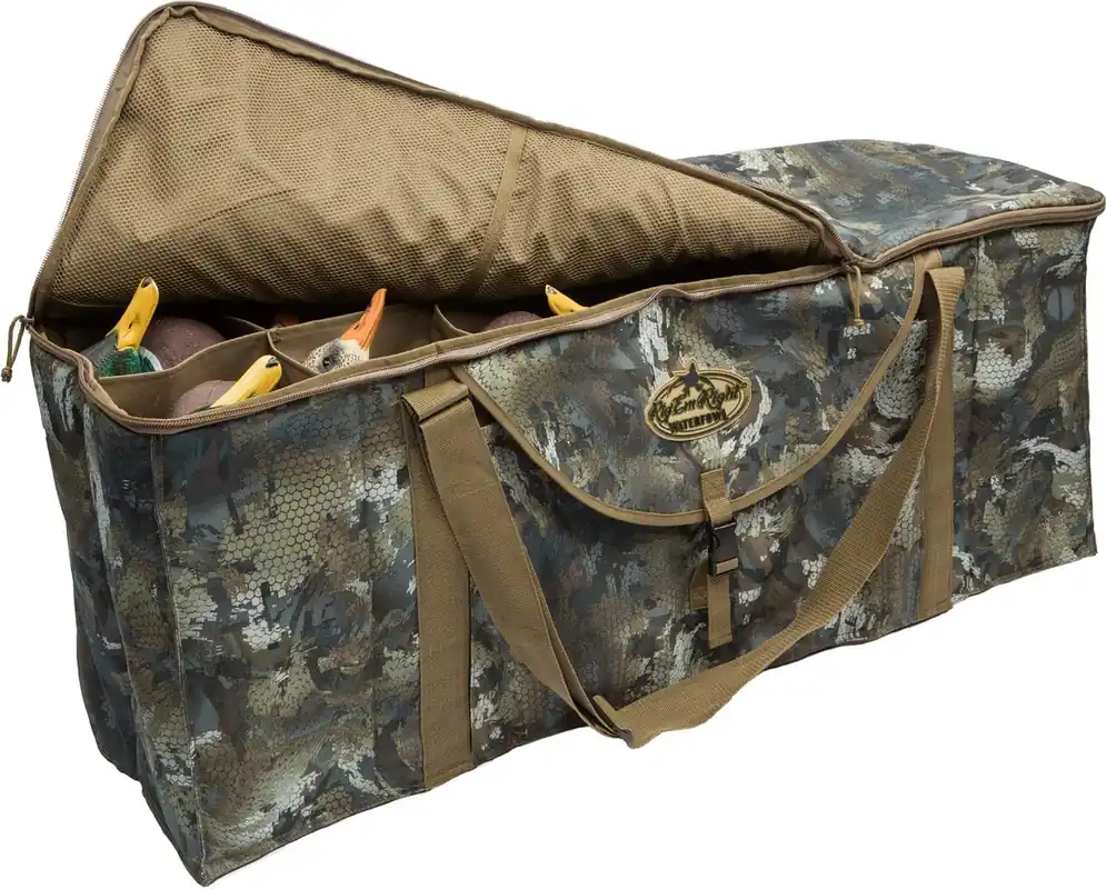 Optifade Timber 12 Slot Deluxe Decoy Bag by Rig Em Right