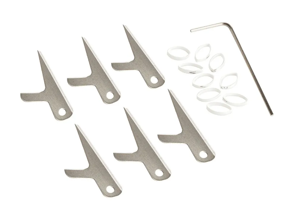 Replacement Blades for 100gr 2 Blade 1.5" Cut Broadheads by Swhacker