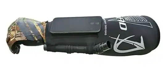 Ultra Arm Guard Sleeve by Quality Archery Designs in Black