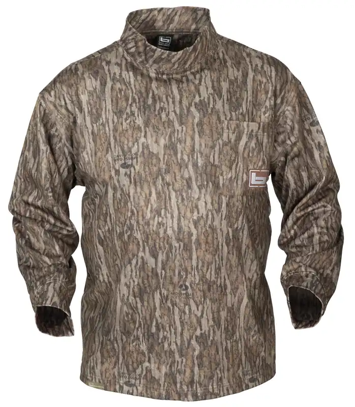 TEC Fleece Mock Neck Shirt by Banded
