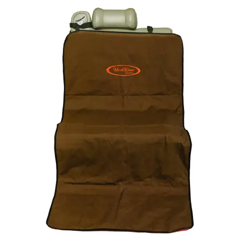 Shotgun Single Car Seat Cover in Brown by Mud River