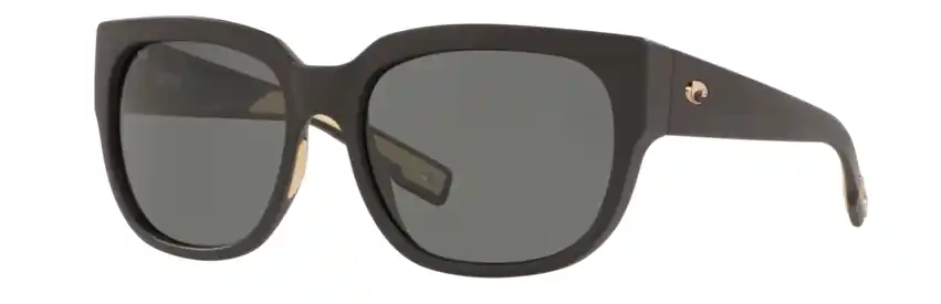 Waterwoman 2 Matte Black Grey - Polarized Sunglasses by Costa Del Mar