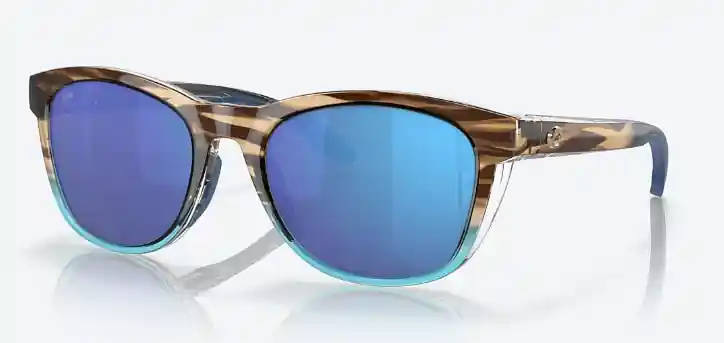 Aleta Sunglasses with Wahoo Frames and 580G Blue Mirror Lenses by Costa Del Mar