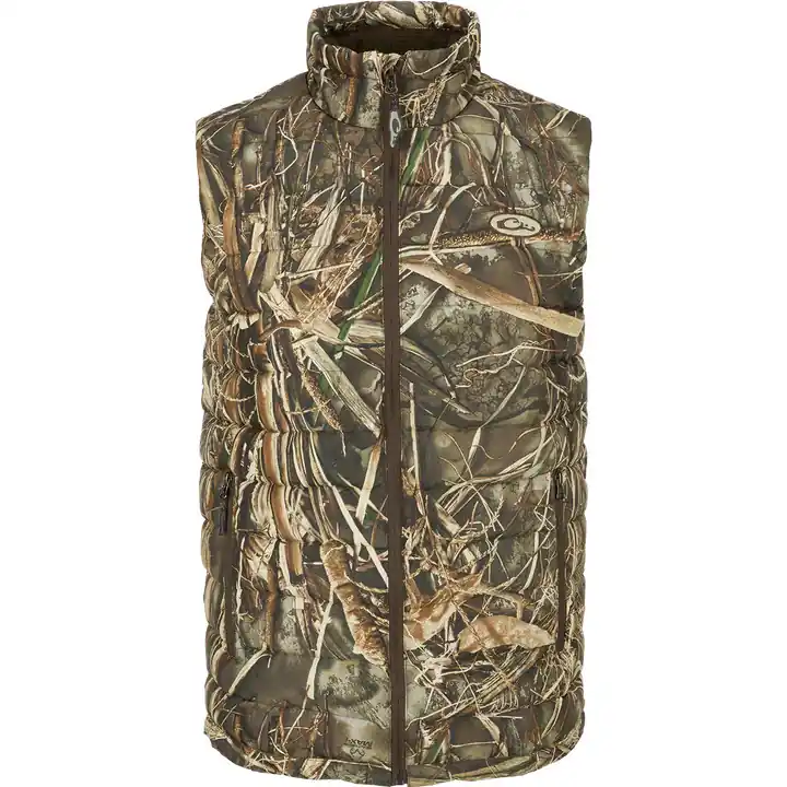 Late Season Technology Double Down Layering Vest by Drake