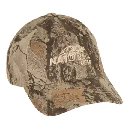 Cotton Camo Ball Cap by Natural Gear
