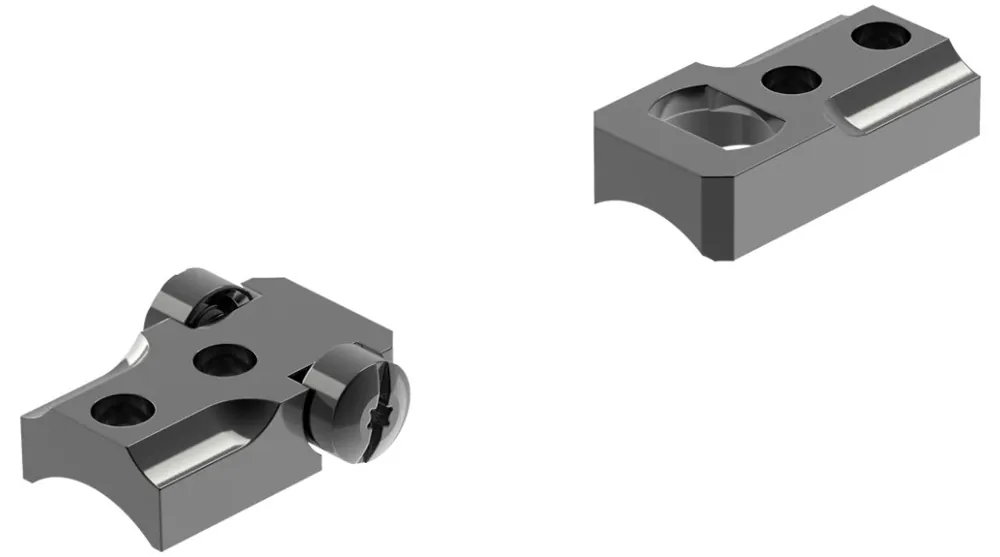 2 Piece Weaver Style Scope Mount Base Gloss Black for Remington 541 by Leupold