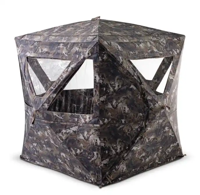 HydeOut XL 5 Hub Blind in Timber by Rig Em Right