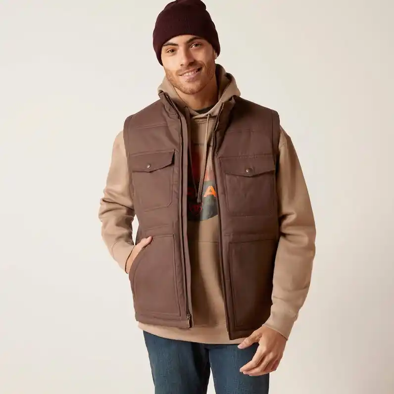 Grizzly 2.0 Canvas Conceal Vest by Ariat