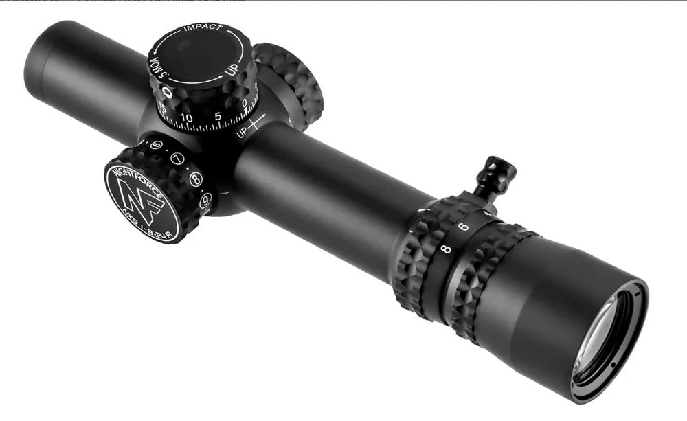 NX8 1-8X24mm F1 ZeroStop Rifle Scope by Nightforce Optics Inc.