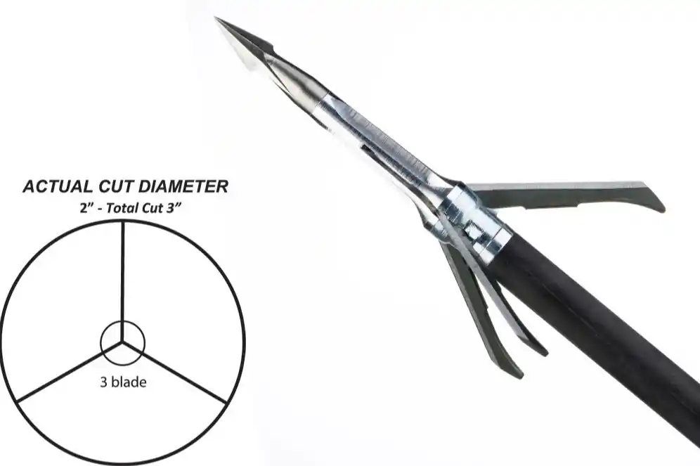 Pro Series Whitetail Special 100gr 3 Blade Broadhead by Grim Reaper
