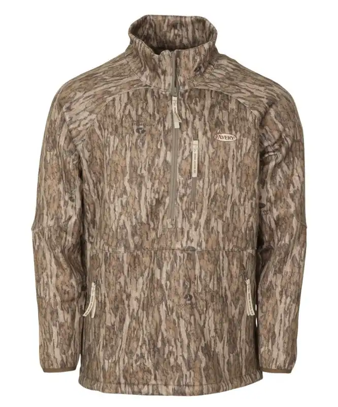 Avery Originals 1/4 Zip Tec Mid-Weight Fleece Pullover by Banded