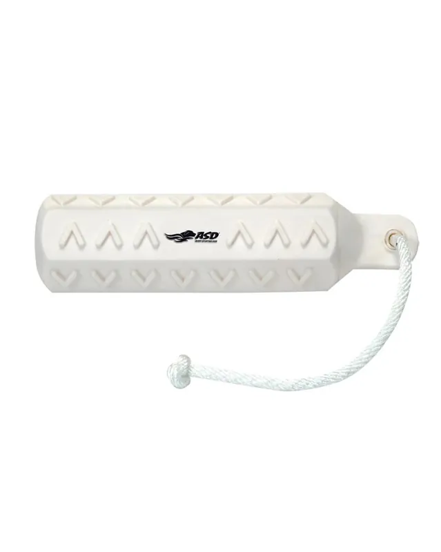 White 3 Inch ASD HexaBumper Dog Training Bumper by Avery