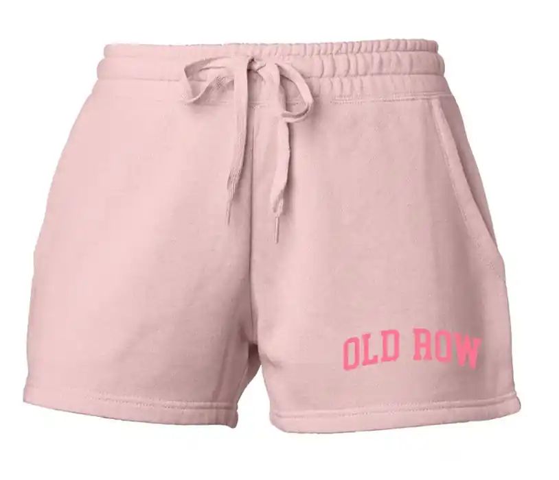 Rad Chicks Sweat Shorts in Pink by Old Row