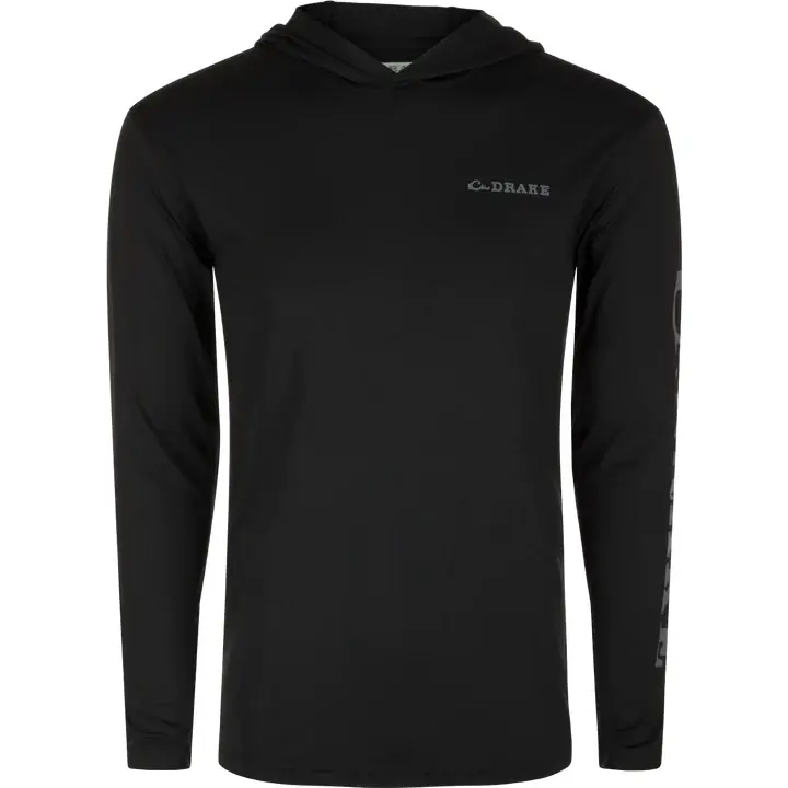 Solid Performance Long Sleeve Hoodie by Drake