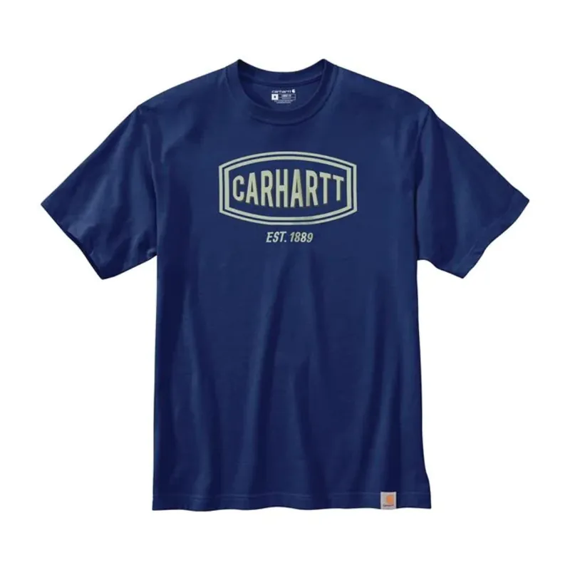 Loose Fit Heavyweight Short Sleeve Logo Tee by Carhartt