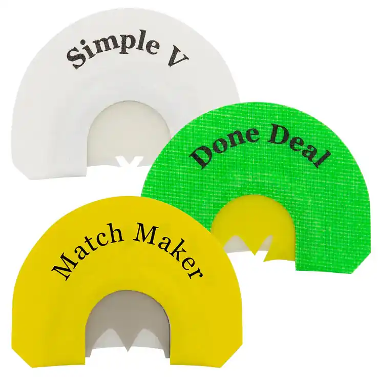 Classic Collection Diaphragm Mouth Calls by Rolling Thunder