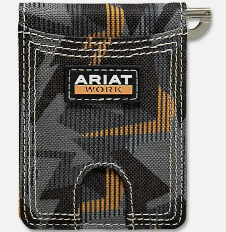 Bold Print Utility Money Clip by Ariat