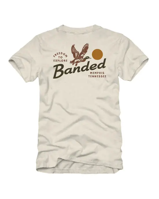 Simple Scene Short Sleeve Tee Shirt by Banded