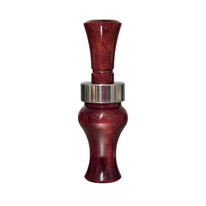Acrylic Timber Double Reed Duck Call by Echo Calls