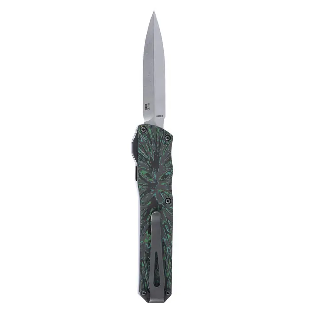 Twist Tighe Compact Automatic OTF in Green by CRKT