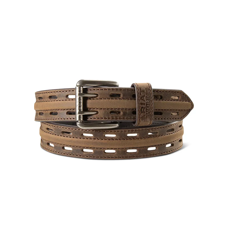 Work Double Prong Belt by Ariat