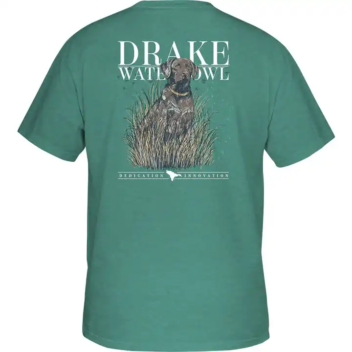 Chocolate Lab Short Sleeve Tee by Drake Waterfowl