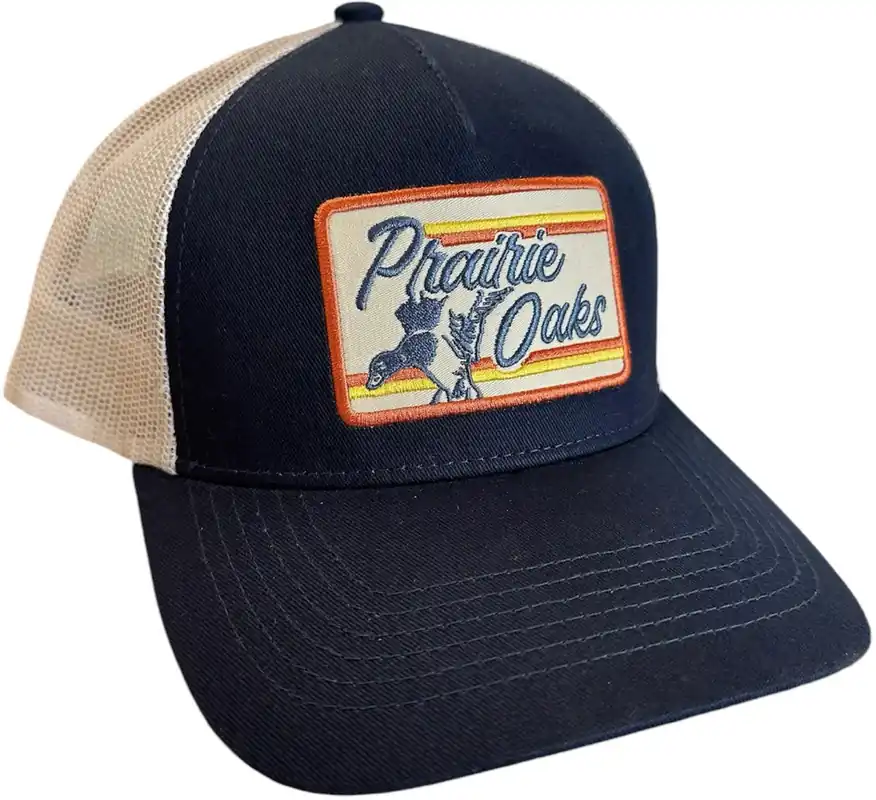 Retro Trucker Hat in Blue by Prairie Oak Waterfowl