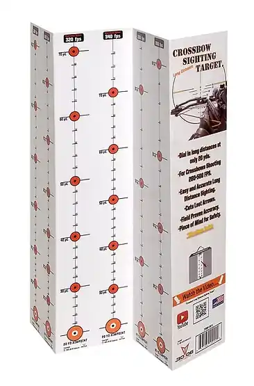 Crossbow Sighting Target by 30 06 Outdoors