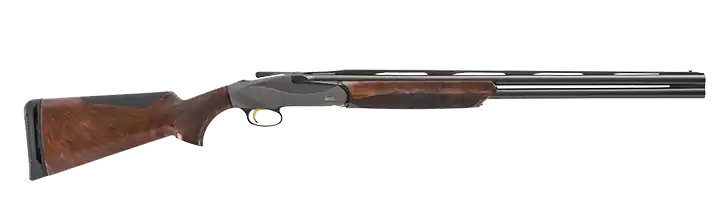 Benelli 828 U Steel 20 Gauge 28" Barrel 3" Chamber Over and Under Shotgun with Brushed Gray Receiver, Gloss Blued Barrel and AA Satin Walnut Stocks