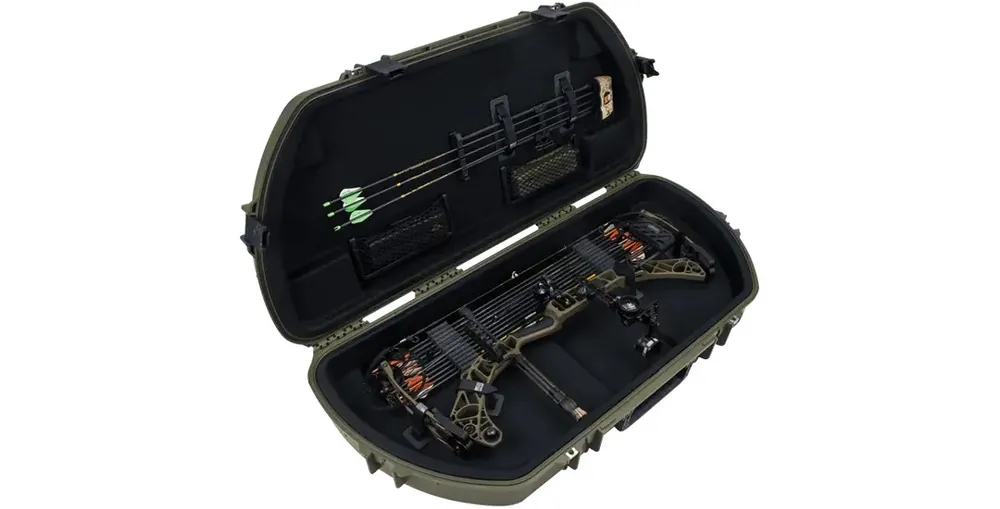 iSeries Shaped Bow Case in OD Green by SKB Corporation