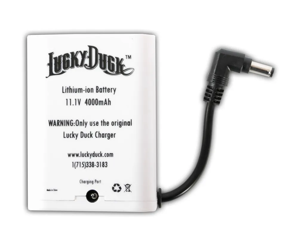 Agitator and Swimmer Max Series Decoy Battery from Lucky Duck