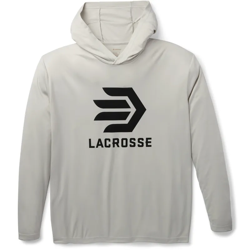Long Sleeve Sun Hoodie in Slate by Lacrosse