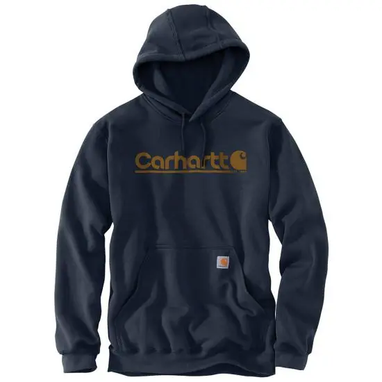 Rain Defender Loose Fit Midweight Logo Graphic Sweatshirt by Carhartt