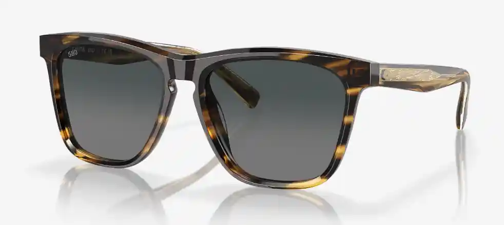 Ulu Tortoise 580G w/Gray Gradient Lens By Costa Del Mar
