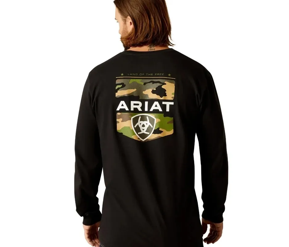 Loft Camo Shield Long Sleeve Tee Shirt by Ariat