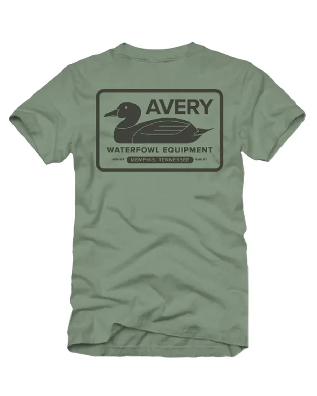 Men‘s Simple Decoy Short Sleeve Graphic Tee Shirt by Avery