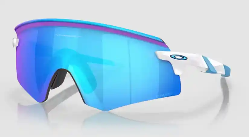Encoder Polished White with Prizm Sapphire lens by Oakley