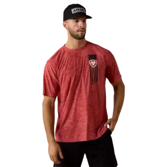 Patriot Stripe Short Sleeve Tee by Ariat