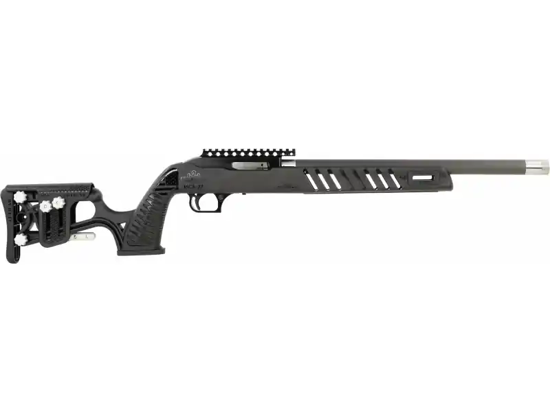 Switchbolt 22lr Semi Auto Rifle with 17 Inch Threaded Barrel in Luth-AR MCA-22 Adjustable Stock by Magnum Research