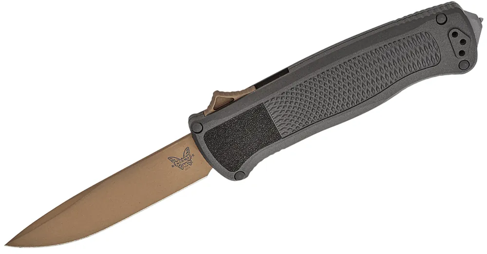 Shoot Out Auto Out the Front Drop Point Knife by Benchmade