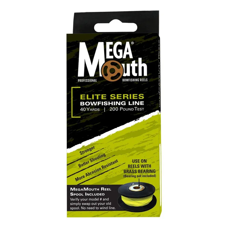 Elite Line Spool 40yds 150 Lb Test by Megamouth