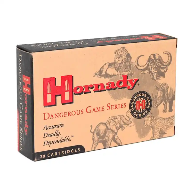 Hornady Dangerous Game Superformance 2,660 fps 375 Ruger 300 Grain Solid Rifle Ammunition
