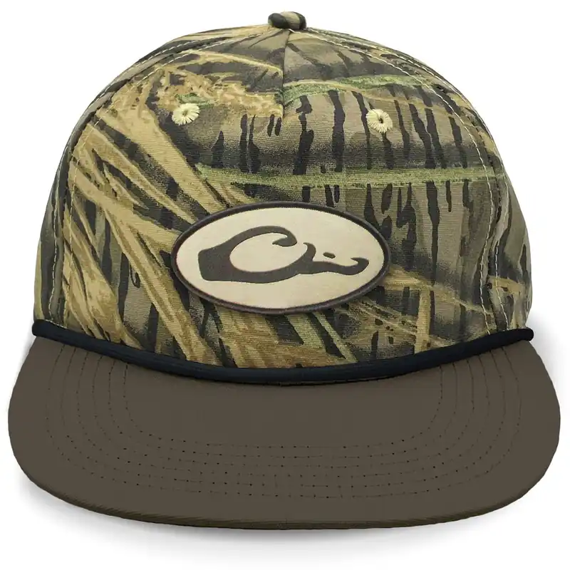 Men‘s X Lost Hat Hybrid Goat Rope Mid Pro Flat Brim Snapback Cap by Drake