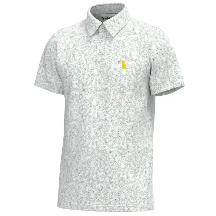 Men‘s Par 3 Dirty Myrtle Polo Tee Shirt by Local Boy Outfitters