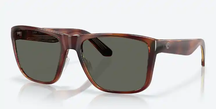 Los Alijos Sunglasses with Tortoise Frames and 580G Gray Lenses by Costa Del Mar